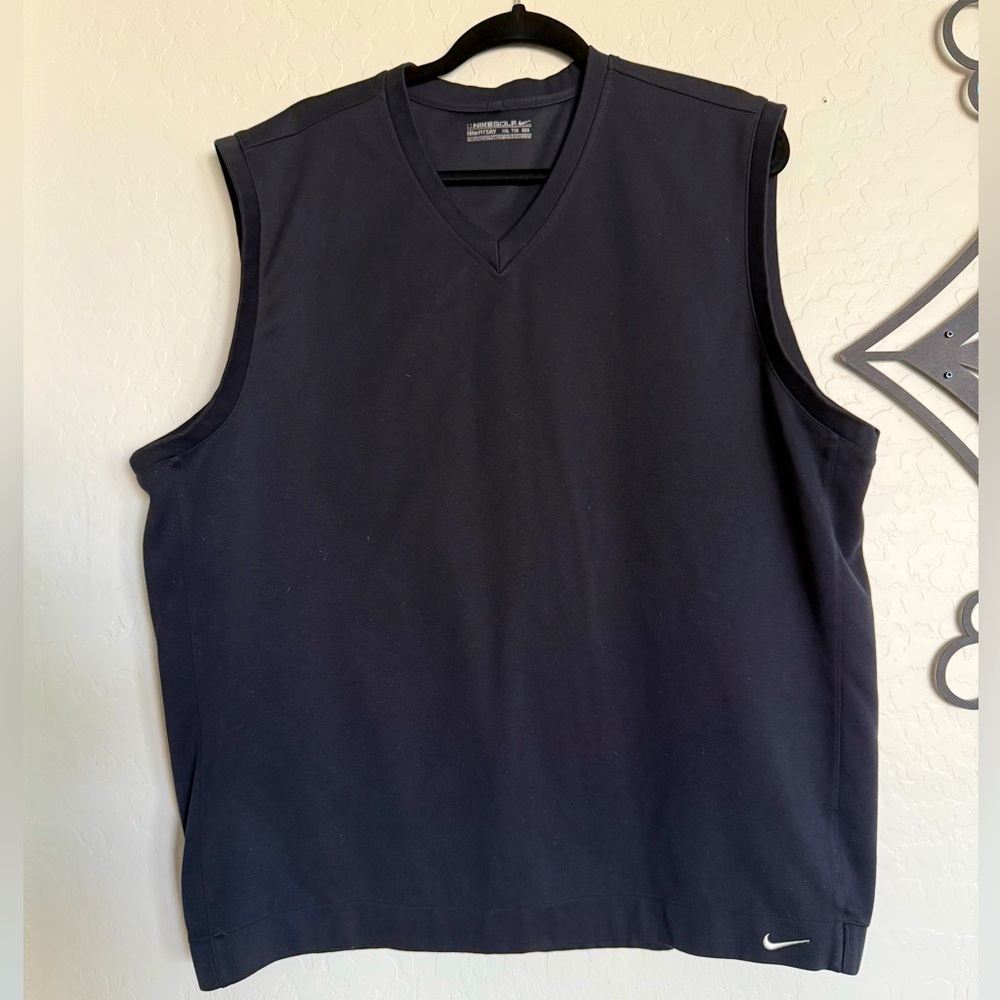 NIKE Men’s Black Golf Pullover/Vest - Size XXL